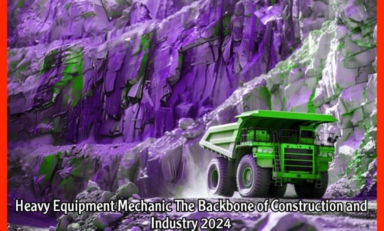 Heavy Equipment Mechanic The Backbone of Construction and Industry 2024