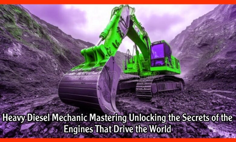 Heavy Diesel Mechanic Mastering Unlocking the Secrets of the Engines That Drive the World