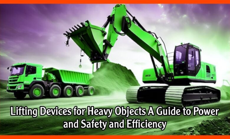 Lifting Devices for Heavy Objects A Guide to Power and Safety and Efficiency