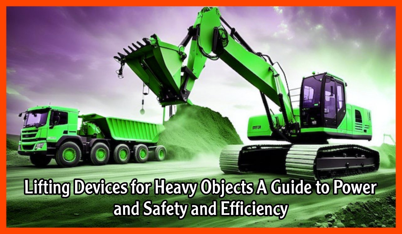 Lifting Devices for Heavy Objects A Guide to Power and Safety and Efficiency