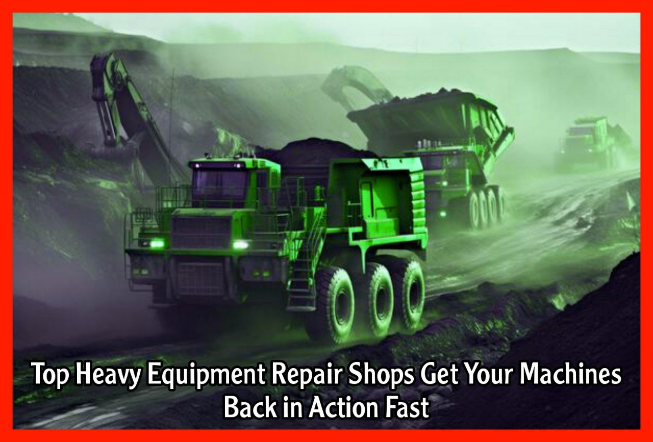 Top Heavy Equipment Repair Shops Get Your Machines Back in Action Fast