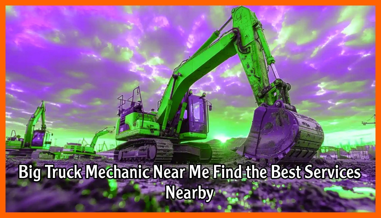 Big Truck Mechanic Near Me Find the Best Services Nearby
