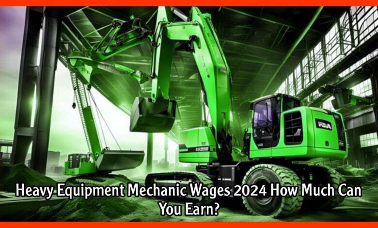 Heavy Equipment Mechanic Wages